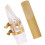 conjunto de bocal para saxofone alto com palheta e abraçadeira 7