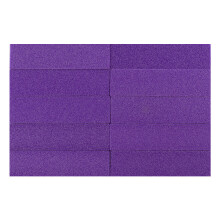 10 unid. bloco polimento unhas 4 lados, ideal para salões (roxo)