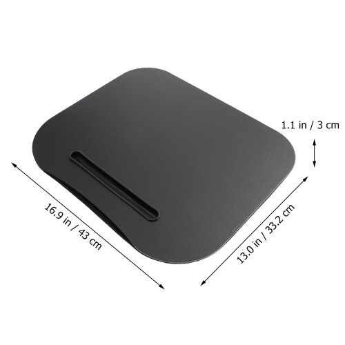 Compact Bed Laptoptafel Zwart Milieuvriendelijk Mdf 1