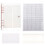set libro porta diamanti con sacchetti e borsa trasparente 4