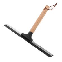 Squeegee Per Doccia 12 Pollici Con Manico In Legno Per Vetro E Specchi