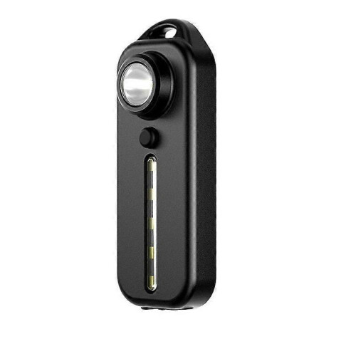 LED White Red Blue Shoulder Police Light with Clip USB Rechargeable Flashlights Warning