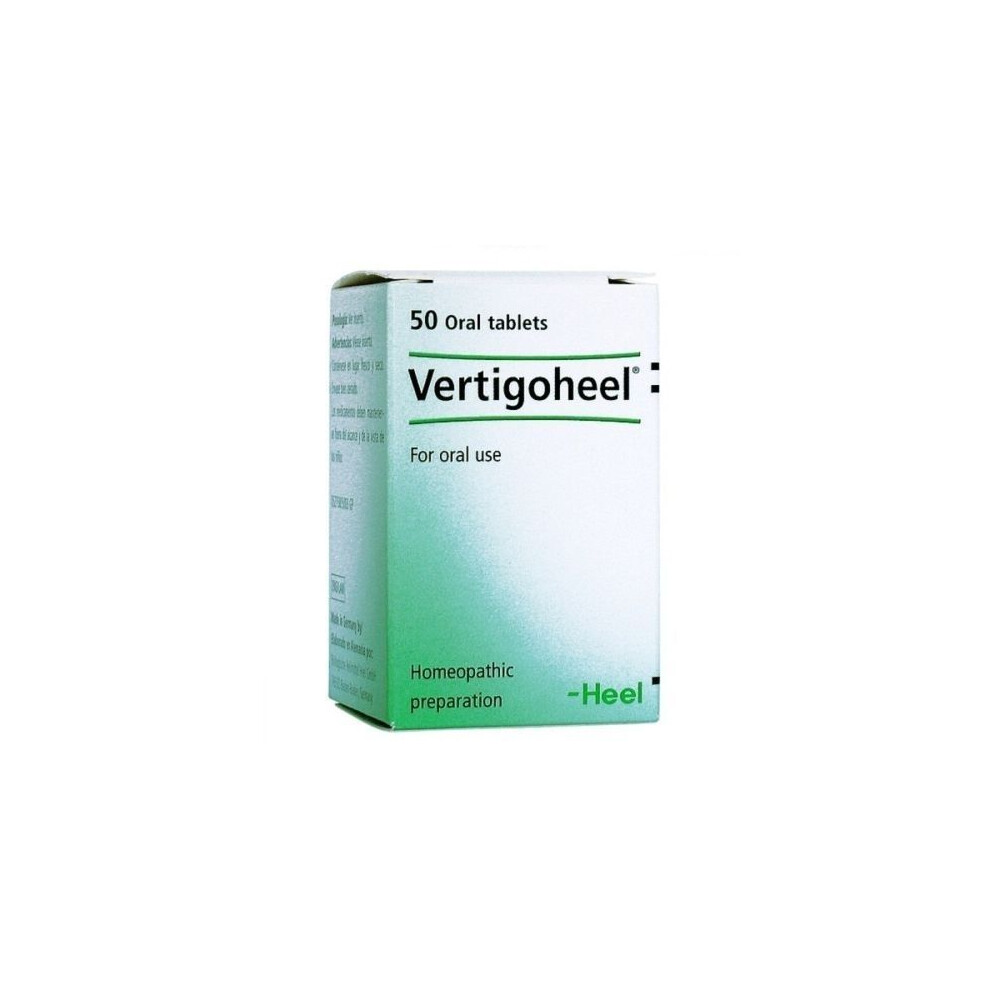 Heel Vertigoheel 50 Tabs Homeopathic- Dizziness Atherosclerosis Vertigo Nausea