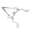 Pelham-Gebiss, robust, feine Verarbeitung, 9