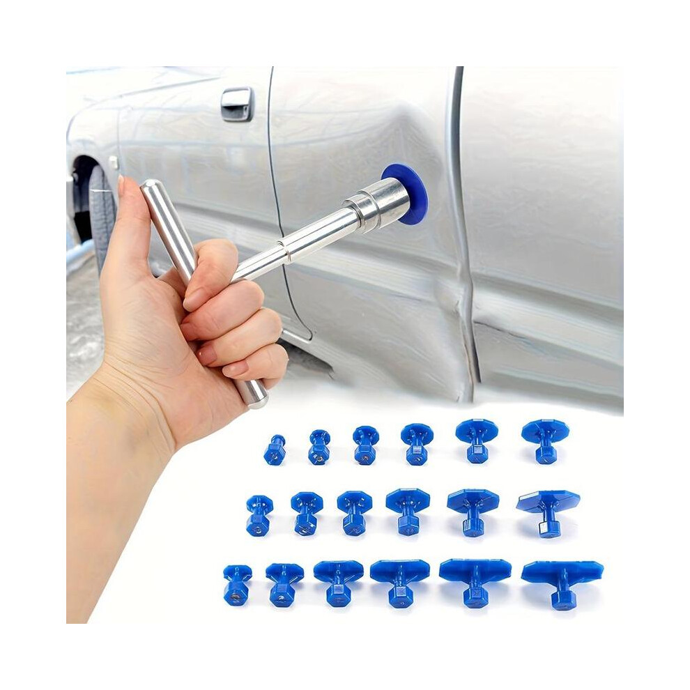 (, 1 Puller With 18 Tabs) Paintless Car Dent Removal Tool Kit, Car Dent Puller, Car Body Dent Repair Tool Set,Â Car Dent Remover Silver 5011832449092