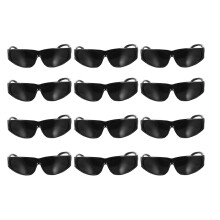 óculos de segurança para solda 12 unid com lentes e resistência ao vento