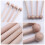 10 unidades de maços de madeira para baquetas de percussão 10