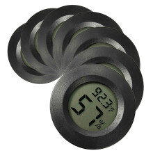 medidor umidade temperatura eletrônico mini 7 peças para terrário