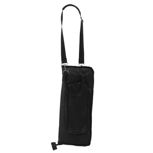 bolsa de armazenamento para baquetas com alça e capacidade preto 1