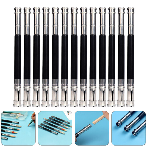13 unid. extensões para ponta de lápis e caneta, reutilizáveis 1