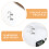 4 avocadocutter , fruchtfleischspalter mit griff 10