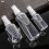(Clear, S) Clear Empty Perfume Spray Bottle, 1 Count Portable Refillable Empty Spray Bottle, Cosmetic Case, Empty Perfume Atomizer Canister, Mist 1