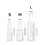 (Clear, S) Clear Empty Perfume Spray Bottle, 1 Count Portable Refillable Empty Spray Bottle, Cosmetic Case, Empty Perfume Atomizer Canister, Mist 2