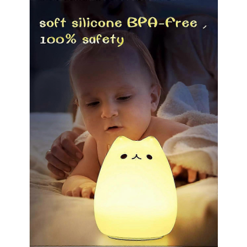 Cat Nursery Night Light - Battery Operated 1
