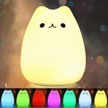 Cat Nursery Night Light - Battery Operated