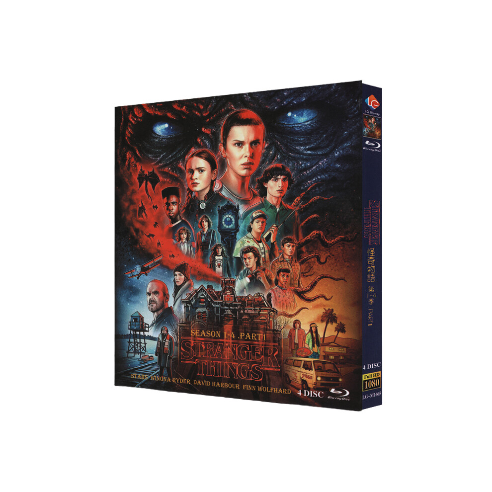 Azip Stranger Things Season 1-4 Part 1 Blu-Ray 1080P Bd