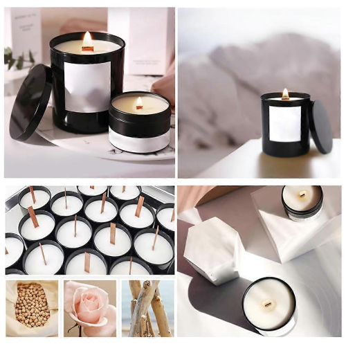 Candle Trimmer and Smokeless Candle Wicks with Iron Stand 2