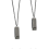 Silver Stainless Steel Harmonica Necklace for Decor with Workmanship and Portable DesignSilver35x3.5cm 1