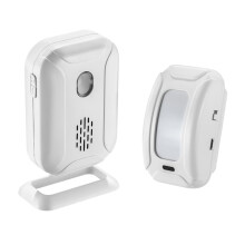türklingel mit alarmanlage und pir-sensor für heimsecurity