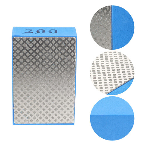blocos de polimento práticos com discos handy, 200 grit, cor aleatória 2