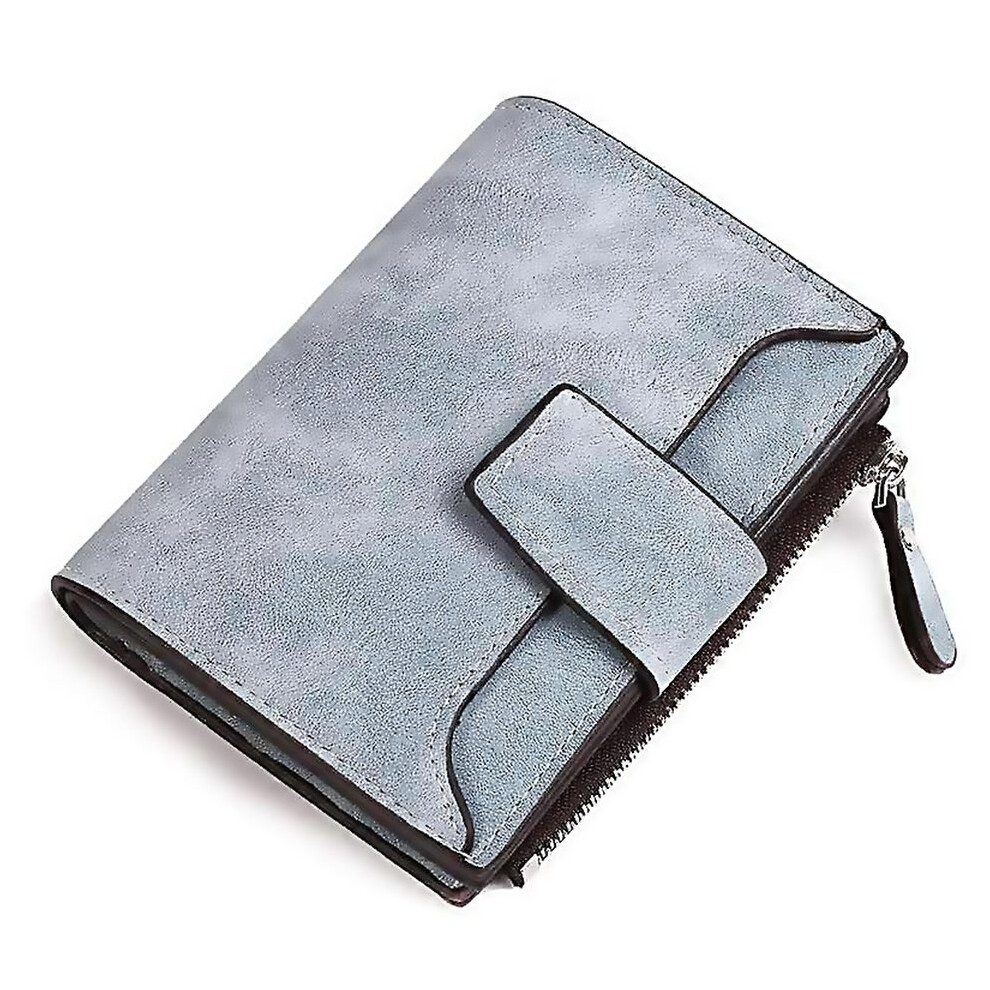 For Leather Women Hasp Small Slim Coin Pocket Purse Cards Holders Wallet Easy To Clean And Maintain-image-OPC-PKJMSDK-NEW