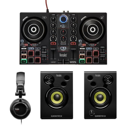 HERCULES DJLEARNING KIT MK2 - All-in-one DJ kit for learning to mix - Software and tutorials included 1