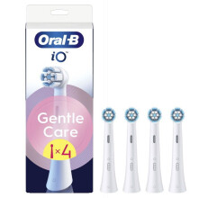 Têtes de brosse à dents - ORAL-B - iO Gentle Care - 4 pièces - Blanc - Pour adultes