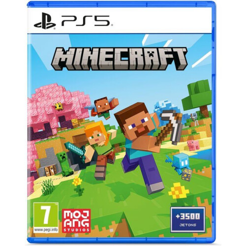 Sony Videogioco - Mojang Studios - Minecraft - PS5 - Avventura - Blu-Ray - Giocabile in Francese