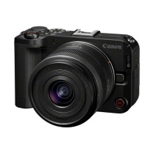 Hybride Canon systeemcamera eos r50 v zwart + rf-s 14-30mm f4-6.3 is stm pzgarantie 3 jaar