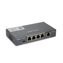 Conmutador de Red - RUIJIE - RG-ES205GC-P - L2 Gigabit - POE - Color Negro