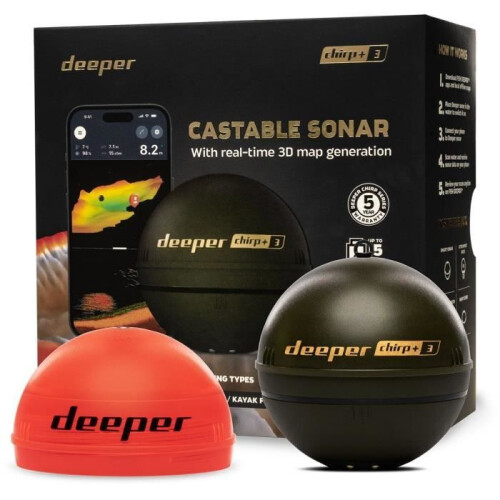 Deeper Chirp +3 GPS Sonar Finsh Finder 1