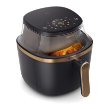 Philips Friggitrice ad Aria NA32200 4,2L 16 Programmi RapidAirPlus Nero 1400W