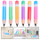 6 stk aufblasbare Bleistift-Ballons, bunt, Schulstart 10