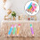 6 stk aufblasbare Bleistift-Ballons, bunt, Schulstart 11