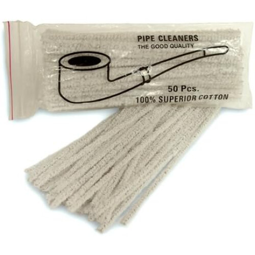 Knight Pipe Cleaners - White (50pcs)