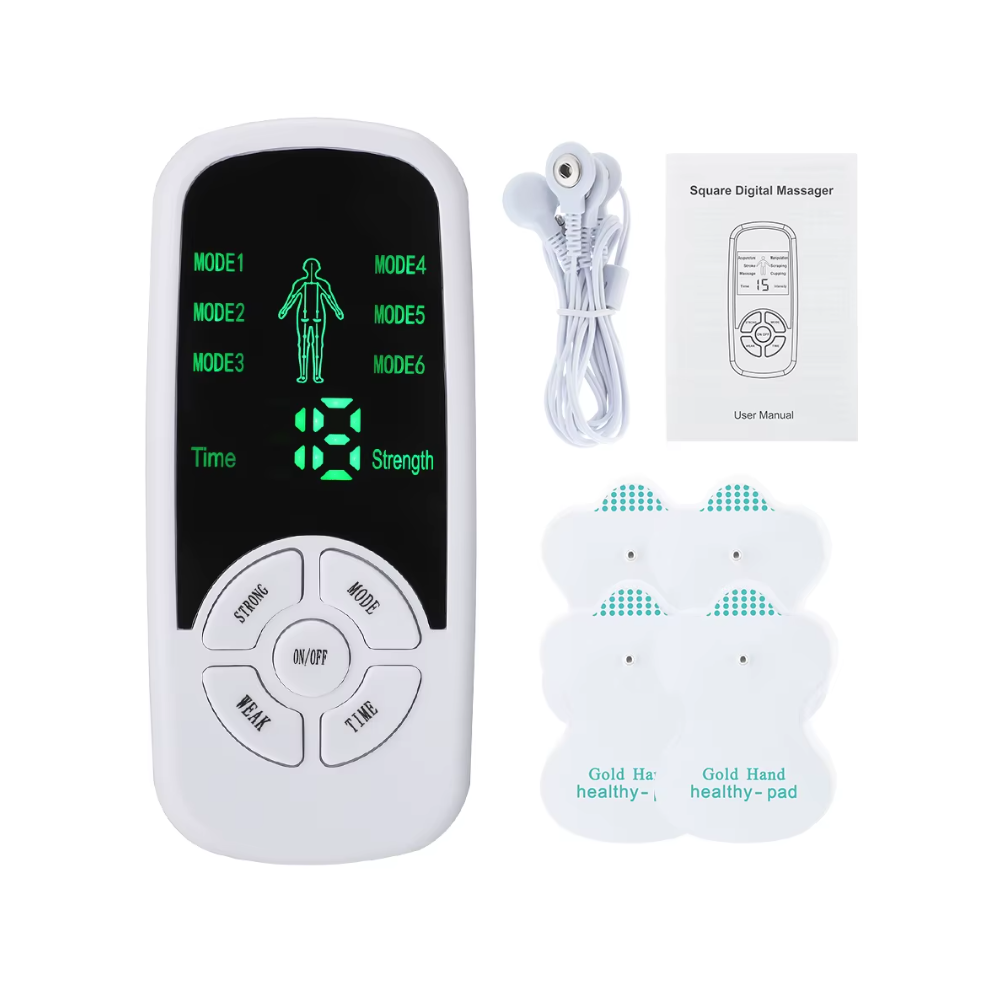 Ax Trade Ems Pulse Electric Muscle Stimulator Back Neck Body Massager Tens Acupuncture Meridian Physiotherapy Digital Body Massage Tools