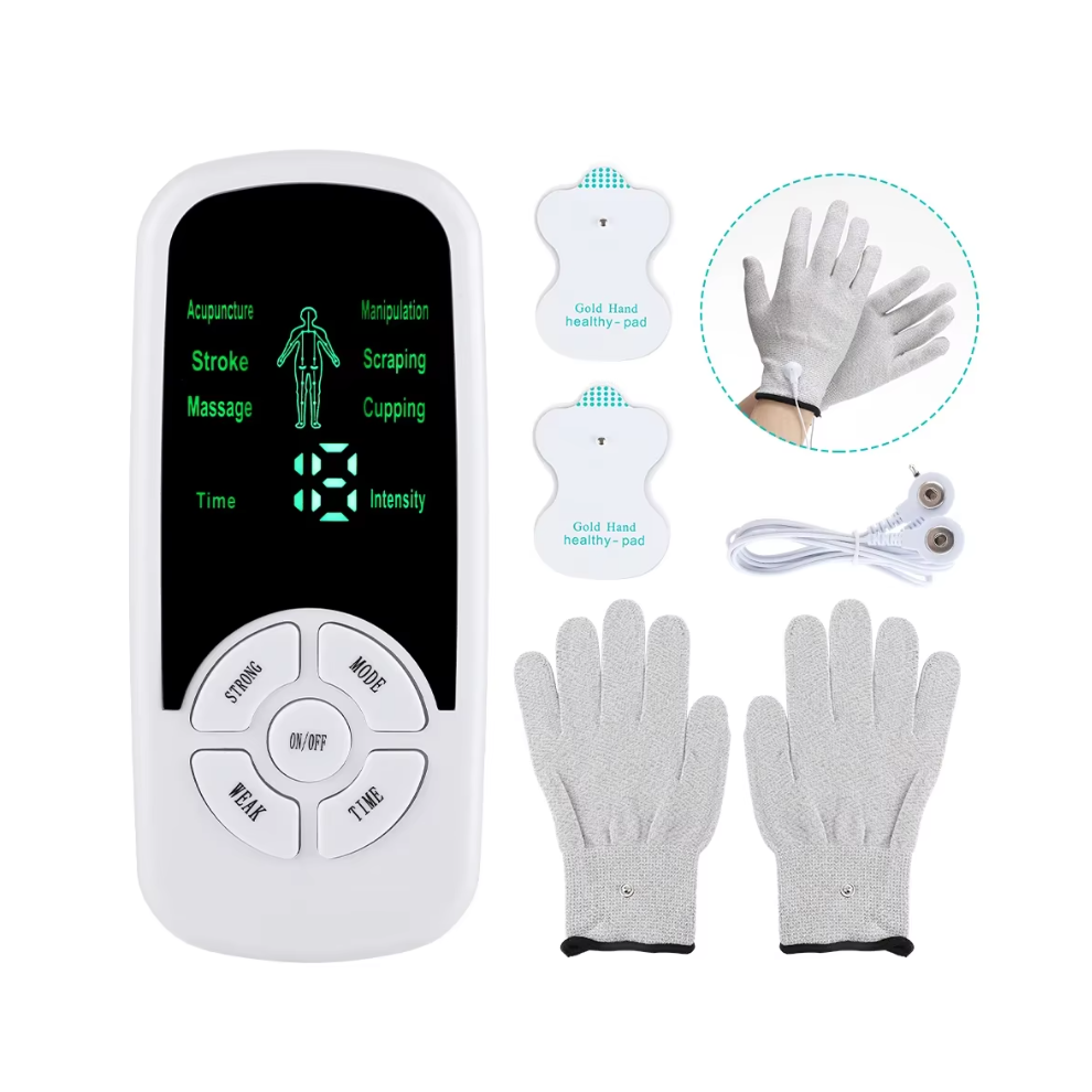 Ax Trade Ems Pulse Electric Muscle Stimulator Back Neck Body Massager Tens Acupuncture Meridian Physiotherapy Digital Body Massage Tools