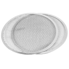 Pizza Rack, Pizza Pan, Pizza Pan for Oven, Pizza Tray, 12 Inch Seamless Rim Aluminum Non-Stick Pizza Rack (2 Pieces)