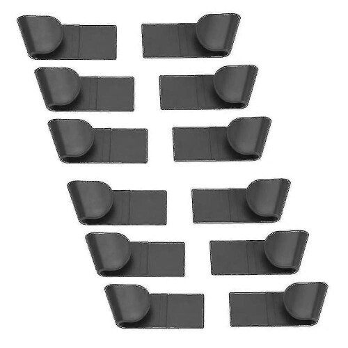 Pack of 12 plastic pot lid holders