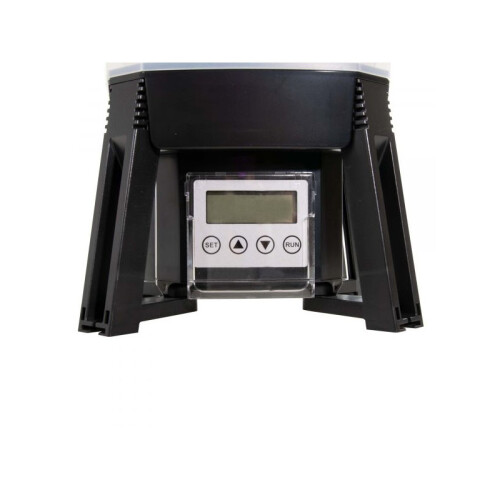 AquaForte 6Ltr Solar Powered Auto Fish Feeder Outdoor 1