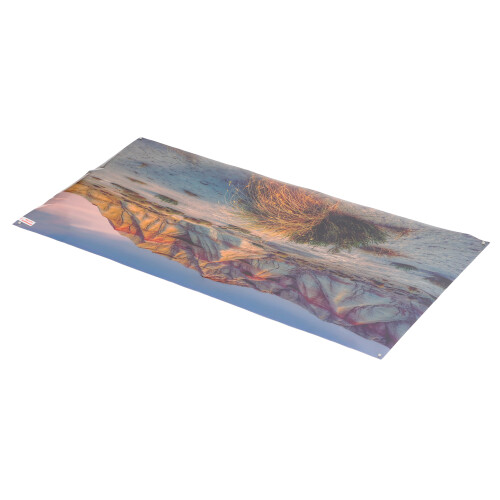 Aquarium-Poster, Bergwüstenmuster, selbstklebend, 2