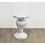 Crushed Diamond End Table Hourglass Round 60x40 Cm 1
