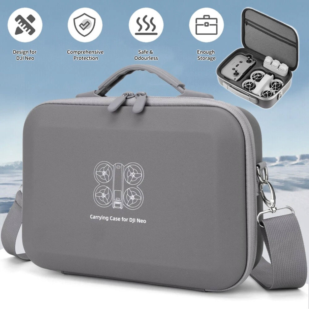 Carrying Case Storage Bag Travel Bag Carrying Bag For Dji Neo Drone Gray 771700659903