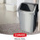 Corbeille à litière - Curver - Click-It - 50L - Inclinable - Gris 2