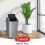 Corbeille à litière - Curver - Click-It - 50L - Inclinable - Gris 6