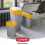 Cubera - Flipbin - 10 L - Metal - Gris - Interior 5