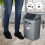 CURVER Kippbarer Abfallbehälter 15 L Graphit 3