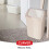 CURVER Kippbarer Abfallbehälter 25 L Beige 2