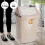 CURVER Kippbarer Abfallbehälter 50 L Beige 3