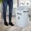 CURVER Kippbarer Abfallbehälter 50 L, Granit 3